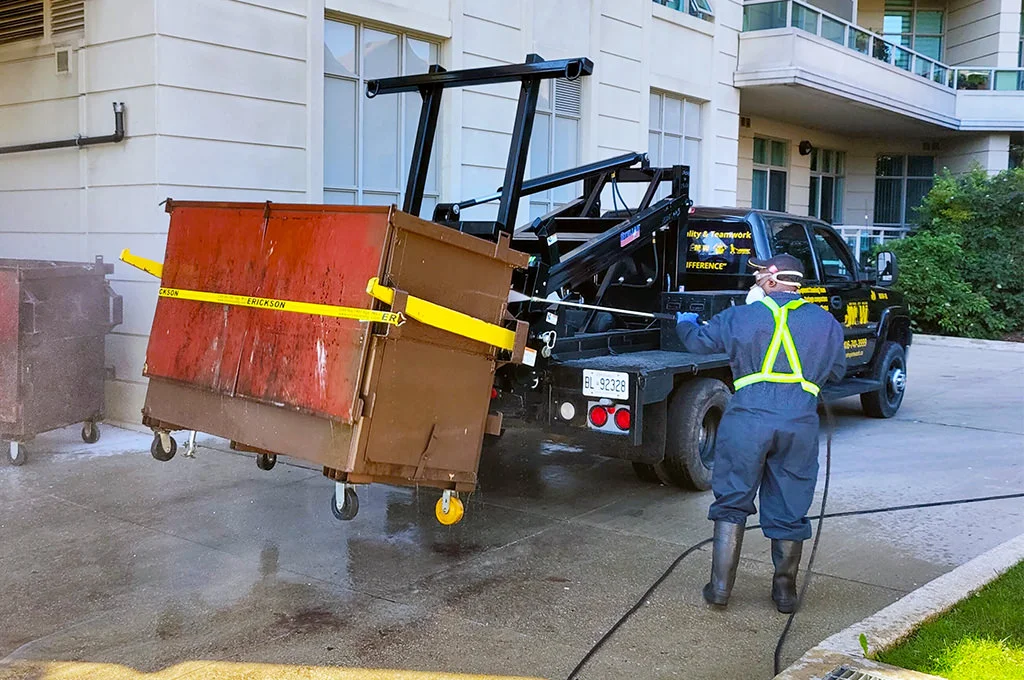 MJW London 4 Compactor Cleaning and Chute Cleaning - MJW London